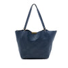 Secondhand Burberry Small Elephant Embossed Calfskin Check Canterbury Tote