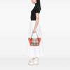 Secondhand Burberry Small Haymarket Check Canvas and Leather Canterbury Tote