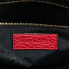 Secondhand Burberry Small Heritage Grain Check Embossed Leather Orchard Bowling Bag
