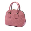 Secondhand Burberry Small Heritage Grain Check Embossed Orchard Bowling Bag