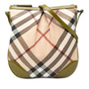 Secondhand Burberry Supernova Check Coated Canvas Dryden Crossbody