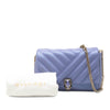 Secondhand Bvlgari Leather Serpenti Cabochon Chain Crossbody