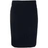 Chanel Dark Blue Wool Midi Skirt - '90s Second hand