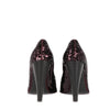 Miu Miu Burgundy Sequined Pumps - 2010s Second hand