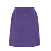 Chanel Purple Cotton Upcycled Skirt - '90s Second hand