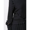 Chanel Black Ribbed Wool Dress - 2010s Second hand