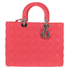 Christian Dior Lady Dior Bag Leather