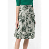 Dries Van Noten Grey Floral Skirt - '90s Second hand