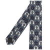 Gianfranco Ferré Blue Cameo Printed Silk Tie - '90s Second hand