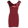 Katharine Hamnett Burgundy Dress - 2000s Second hand