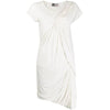 Lanvin White Drapped Dress - '00s Second hand