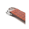 Secondhand Hermès Brown Crocodile Leather Key Ring - 2000s