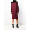 Ungaro Burgundy Checked Wool Dress - '80s Second hand