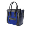 Secondhand Celine Micro Tricolor Nubuck and Calfskin Luggage Tote