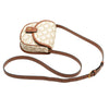 Secondhand Celine Mini Triomphe Coated Canvas Besace Crossbody