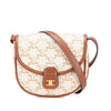 Secondhand Celine Mini Triomphe Coated Canvas Besace Crossbody
