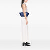 Secondhand Celine Small Drummed Calfskin and Suede Trapeze Satchel