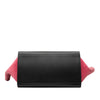 Secondhand Celine Small Tricolor Calfskin and Suede Trapeze Satchel