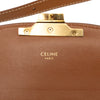 Secondhand Celine Teen Embroidered Canvas and Calfskin Triomphe Crossbody