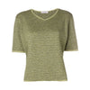 Yves Saint Laurent Green Cotton Top - '70s Second hand