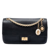 Secondhand Chanel Calfskin Reissue 2.55 Medallion Nude Double Flap 225
