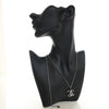 Secondhand Chanel CC Brass Strass Pendant Necklace