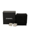 Secondhand Chanel CC Brass Strass Push Back Earrings
