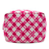 Secondhand Chanel CC Canvas Gingham Lunch Box Shoulder Bag