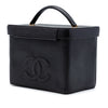 Secondhand Chanel CC Caviar Vanity Box Case