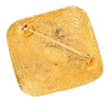 Secondhand Chanel CC Gold Plated Diamond Brooch