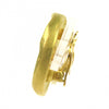 Secondhand Chanel CC Gold Plated Round Clip On Earrings