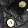 Secondhand Chanel CC Quilted Caviar Camera Bag