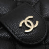 Secondhand Chanel CC Quilted Caviar Camera Bag