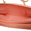 Secondhand Chanel CC Quilted Caviar Double Zip Clutch With Chain