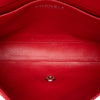 Secondhand Chanel CC Quilted Caviar Flap Clutch with Chain