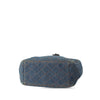 Secondhand Chanel CC Quilted Denim Resin Ring Handle Bucket Bag