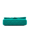 Secondhand Chanel CC Quilted Jersey Roll Clutch