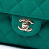 Secondhand Chanel CC Quilted Jersey Roll Clutch