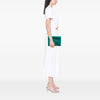 Secondhand Chanel CC Quilted Jersey Roll Clutch