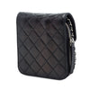 Secondhand Chanel CC Quilted Lambskin Clams Wallet on Chain