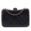 Secondhand Chanel CC Quilted Lambskin Clutch with Chain