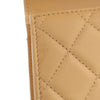 Secondhand Chanel CC Quilted Lambskin Faux Pearl Top Handle Flap