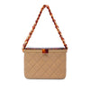 Secondhand Chanel CC Quilted Lambskin Tortoiseshell Box Bag