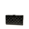 Secondhand Chanel CC Quilted Patent Brilliant Continental Wallet