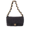 Secondhand Chanel CC Quilted Tweed Single Flap