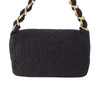 Secondhand Chanel CC Quilted Tweed Single Flap
