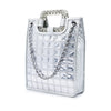 Secondhand Chanel CC Vinyl Ice Cube Shopper Tote