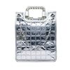 Secondhand Chanel CC Vinyl Ice Cube Shopper Tote
