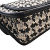 Secondhand Chanel CC Woven Lambskin and Viscose Houndstooth Single Flap