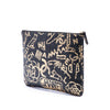 Secondhand Chanel Crocodile Embossed Calfskin Cocodile Graffiti 2.55 Reissue Clutch